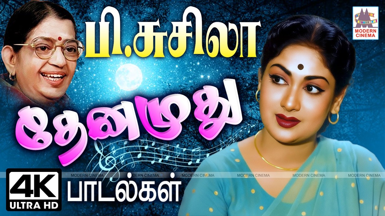 P Susheela Super Hit Melody Songs Tamil Old Songs பி.சுசிலாவின் தித்திக்கும் தேனமுது பாடல்கள்