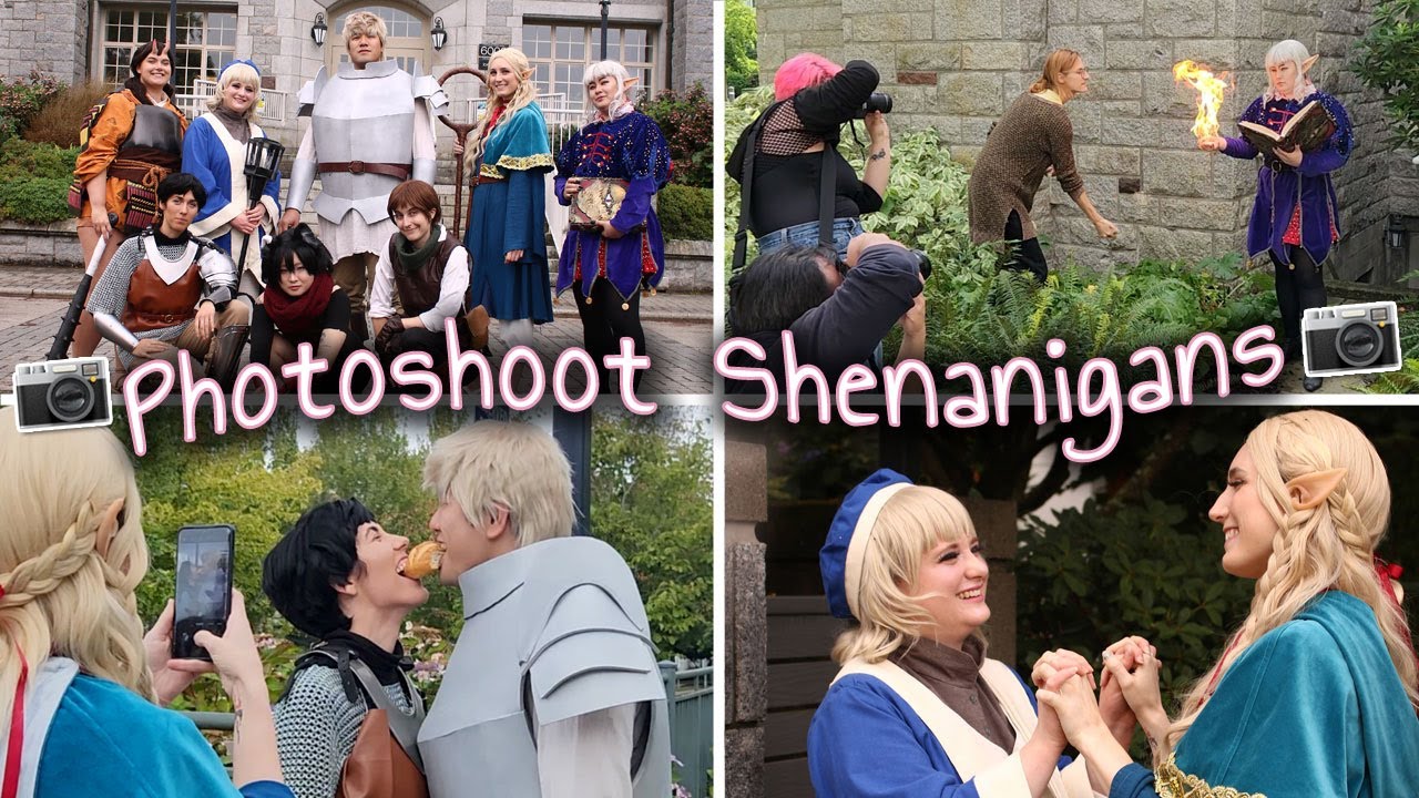 Dungeon Meshi Photoshoot Behind-The-Scenes 🍄✨