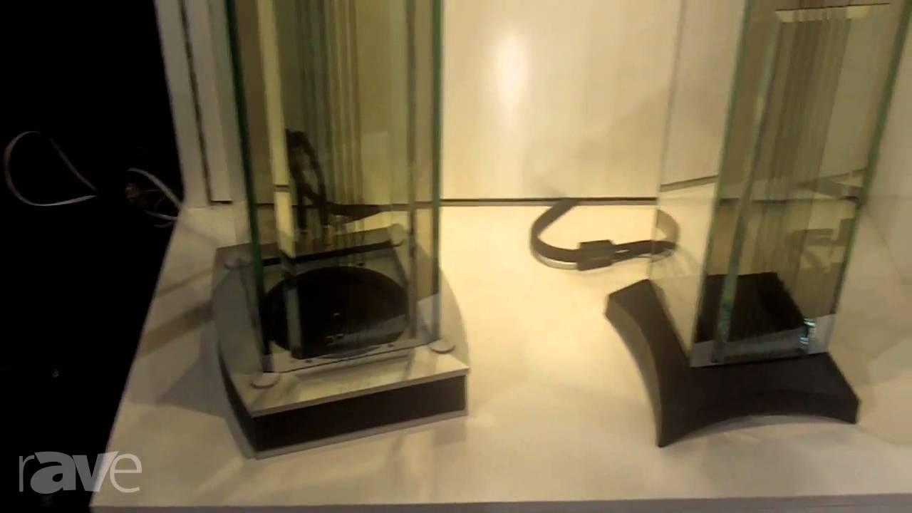 CEDIA 2013: Waterfall Audio Shows its Glass Speakers