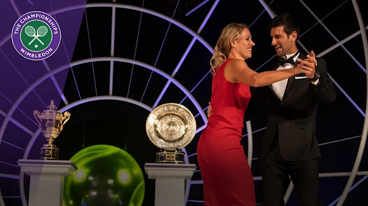 Novak Djokovic and Angelique Kerber dance at Champions' Dinner - DayDayNews