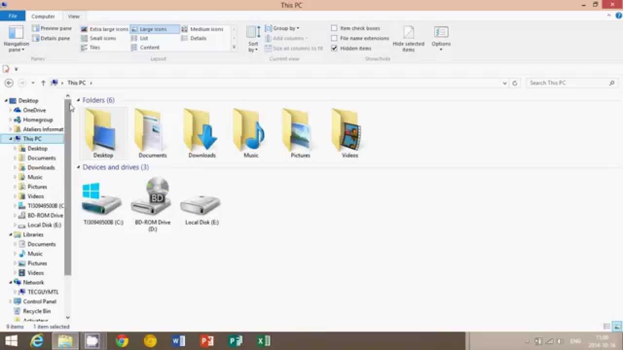 qual è il file computer utilizzato da Windows 8