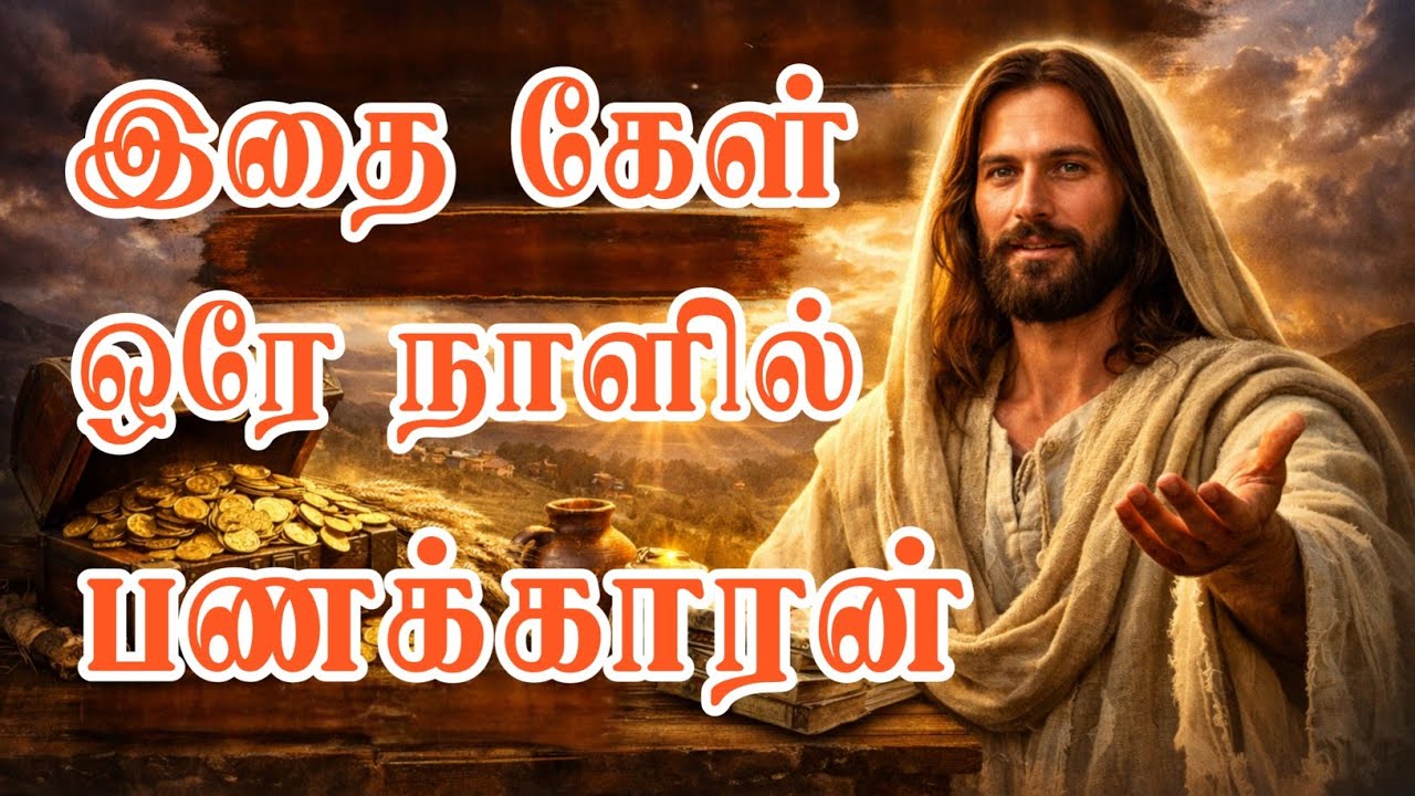 இன்று உன் செல்வத்தின் கதவு திறக்கும் | கடன் முடியும் நாள் வந்தது | ஒரே நாளில் பணக்காரன் #godspromise