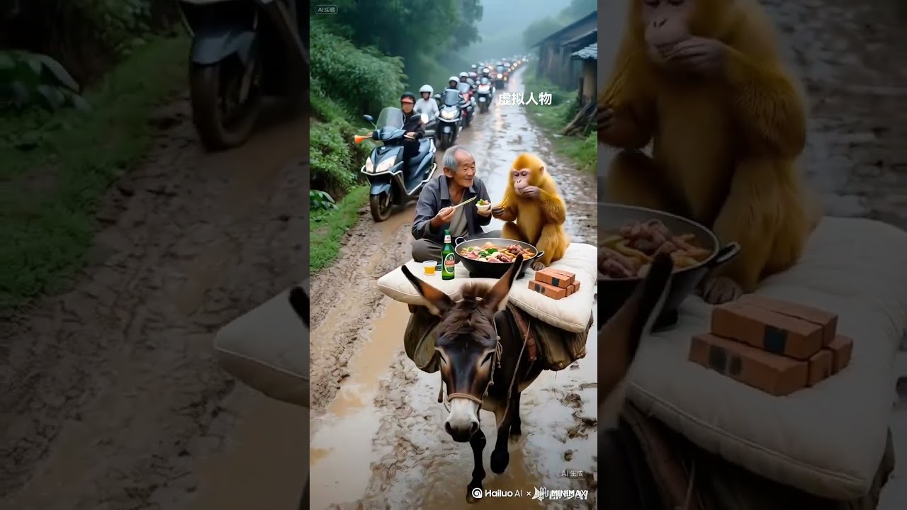 Funny, my country life, everything has spirits, uncle, boo absurd video