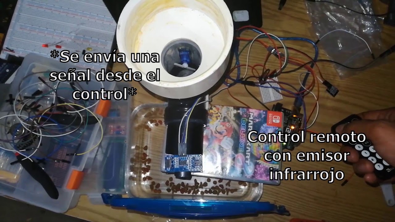 Alimentador Automático para mascotas con Arduino Uno YouTube