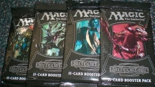 M13 OPENING 4 MTG 2013 CORE SET BOOSTER PACKS