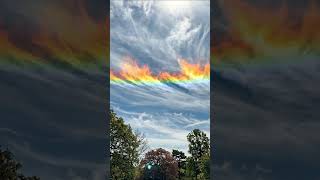 Fire Rainbow #sky #skyphenomena #earthmysteries #discoveryourearth
