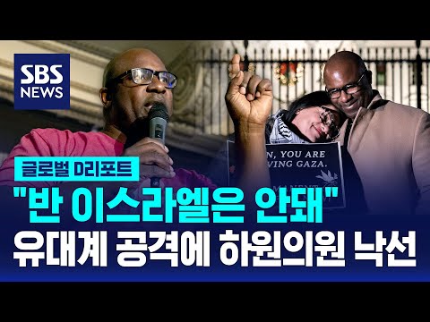&amp;quot;반 이스라엘은 안돼&amp;quot; 유대계 공격에 하원의원 낙선 / SBS / #D리포트