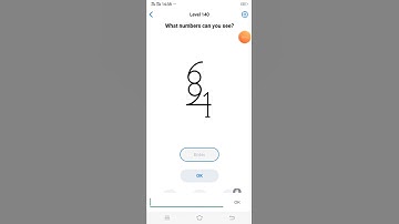 Easy game brain level 140 what numbers Can you see?