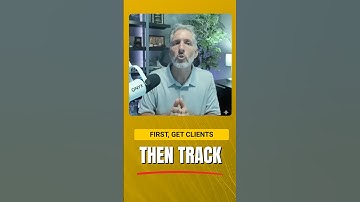 First, Get Clients Then Track