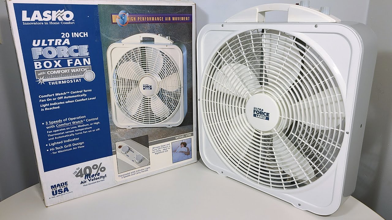 1997 Lasko Ultra Force 3700 box fan 