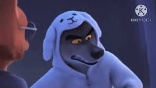 Mr. Wolf Yells At Marty From Shrek