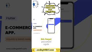 Flutter forgot password UI | flutter reset screen design 2024