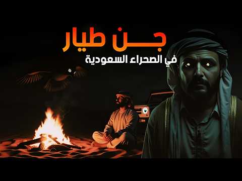 سعودي يعثر على طائر من الجن الطيار في البر قصة جن