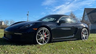 APR Tuned 718 Cayman S  -  (Backroads Spirited Driving) *4K POV* - Binaural Audio -Exhaust Sound*