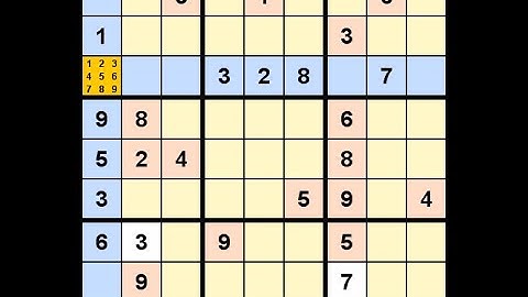 How to Solve New York Times Sudoku Hard March 22, 2022
