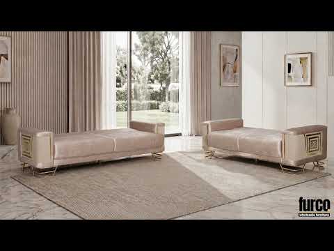 Neva Beige Sofa Set