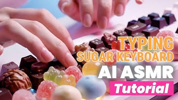 [FREE]How to Make Typing Candy Keyboard AI ASMR Videos Using AI?Step-by-Step Tutorial