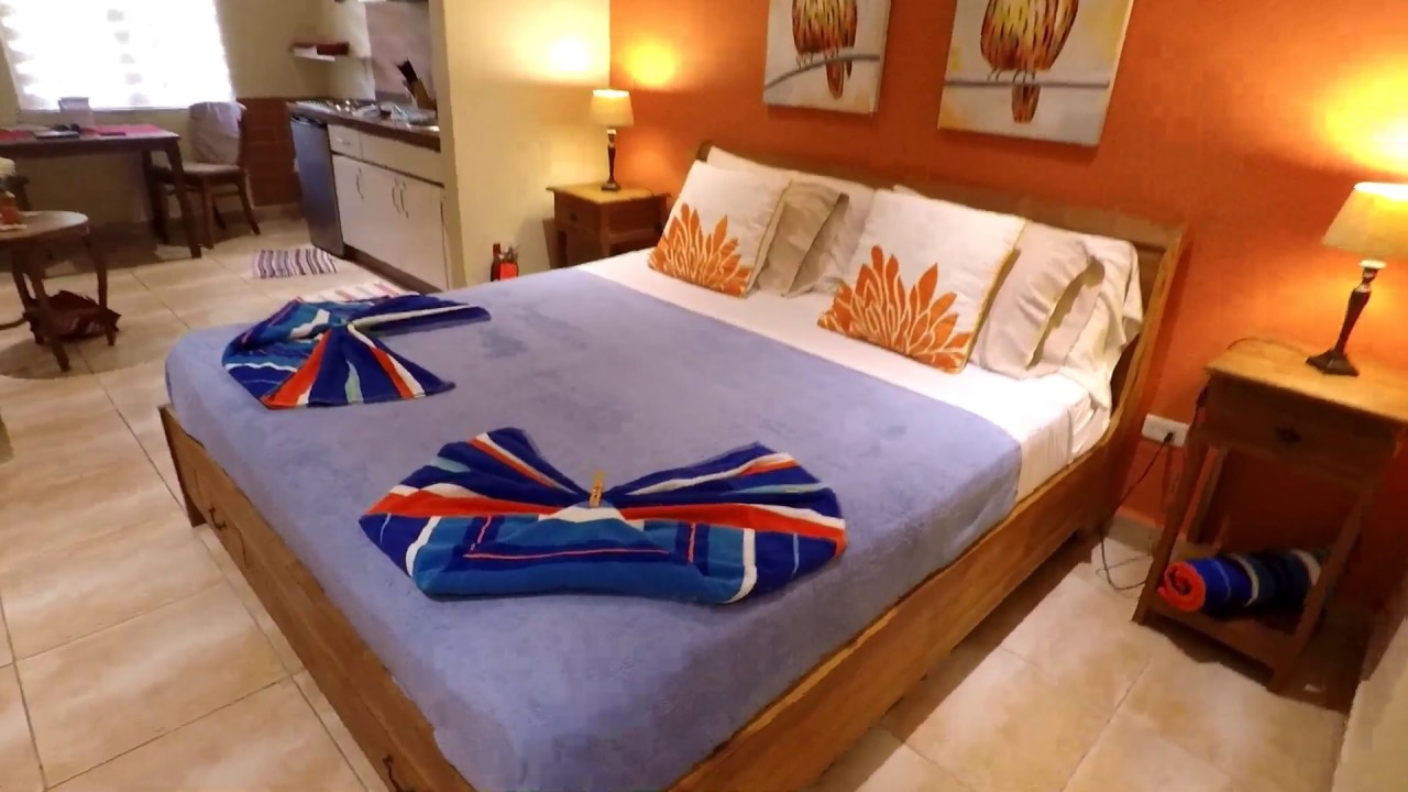 Cariñas Studio Apartments. Palm Beach. Aruba. walk around and review. YouTube