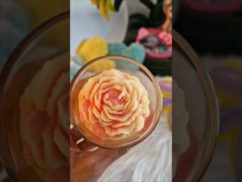 I Made my Own Candle 🕯️ || #youtube #shorts #diy