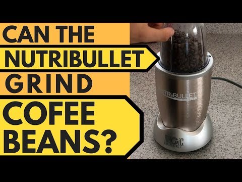 Video: Viete pomlieť kávové zrná v nutribullete?