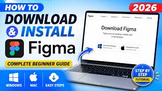 How to Download &amp; Install Figma | Complete Beginner Guide 2026 (Urdu/Hindi)