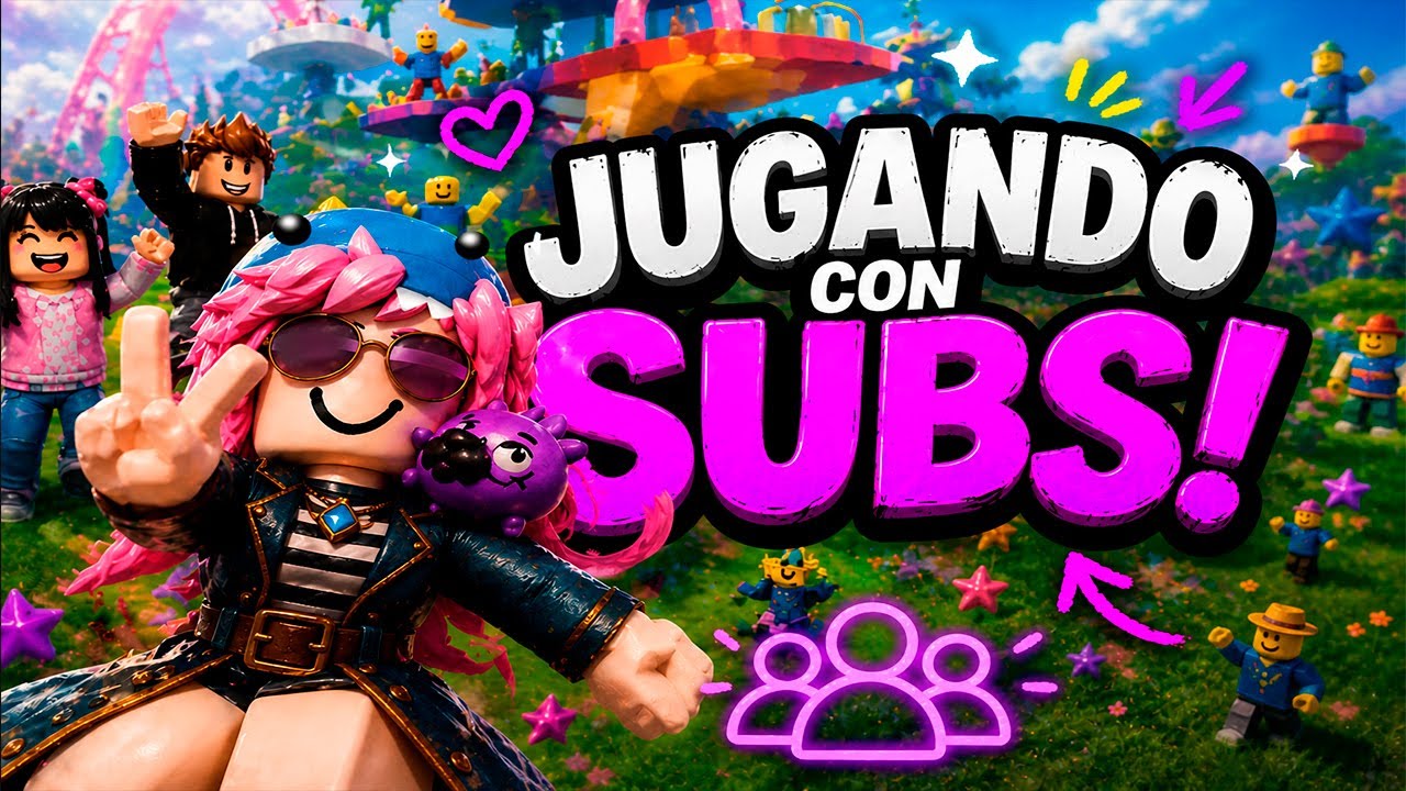 ¡¡¡TARDECITA DE ROBLOX Y AMONG US CON TODOS USTEDES!!!  || Jugando con SUBS