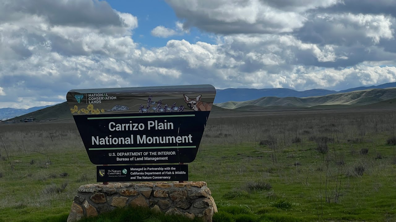 Exploring the Carrizo Plain National Monument Native American Site and camp site tour.