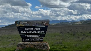 Exploring the Carrizo Plain National Monument Native American Site and camp site tour.