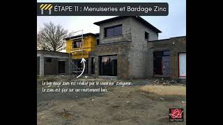 Étape 11 Menuiserie Et Bardage - Reportage Chantier Lignhabitat