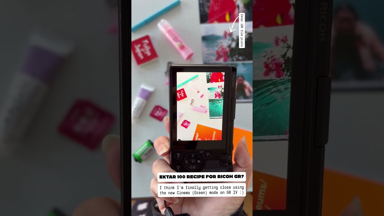 Ektar 100 recipe for Ricoh GR? I’m finally getting close w/ new Cinema (Green) mode on GR IV!