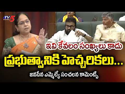 ఇది ప్రభుత్వానికి హెచ్చరిక...Janasena MLA Lokam Madhavi About Deaths By Electric Polls | TV5 News - TV5NEWS