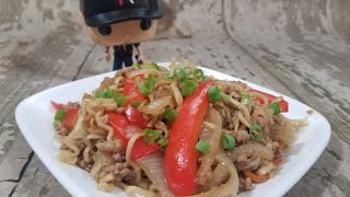 How to make Egg Roll Ramen