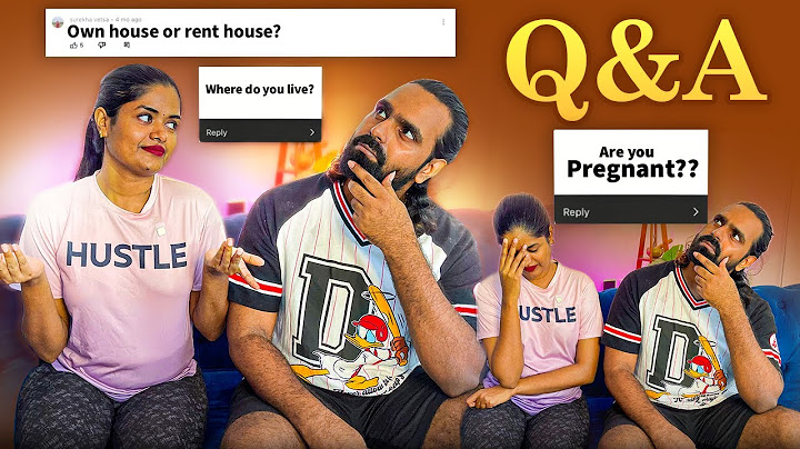 Are You Pregnant ?? | Answering The Most Asked Questions | Couple Q&A | Gowti Sowbi❤️