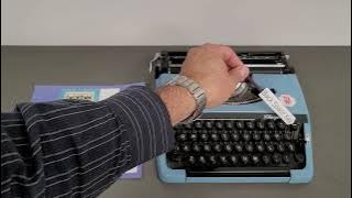 Brother 'Charger 11' Manual Typewriter - Overview