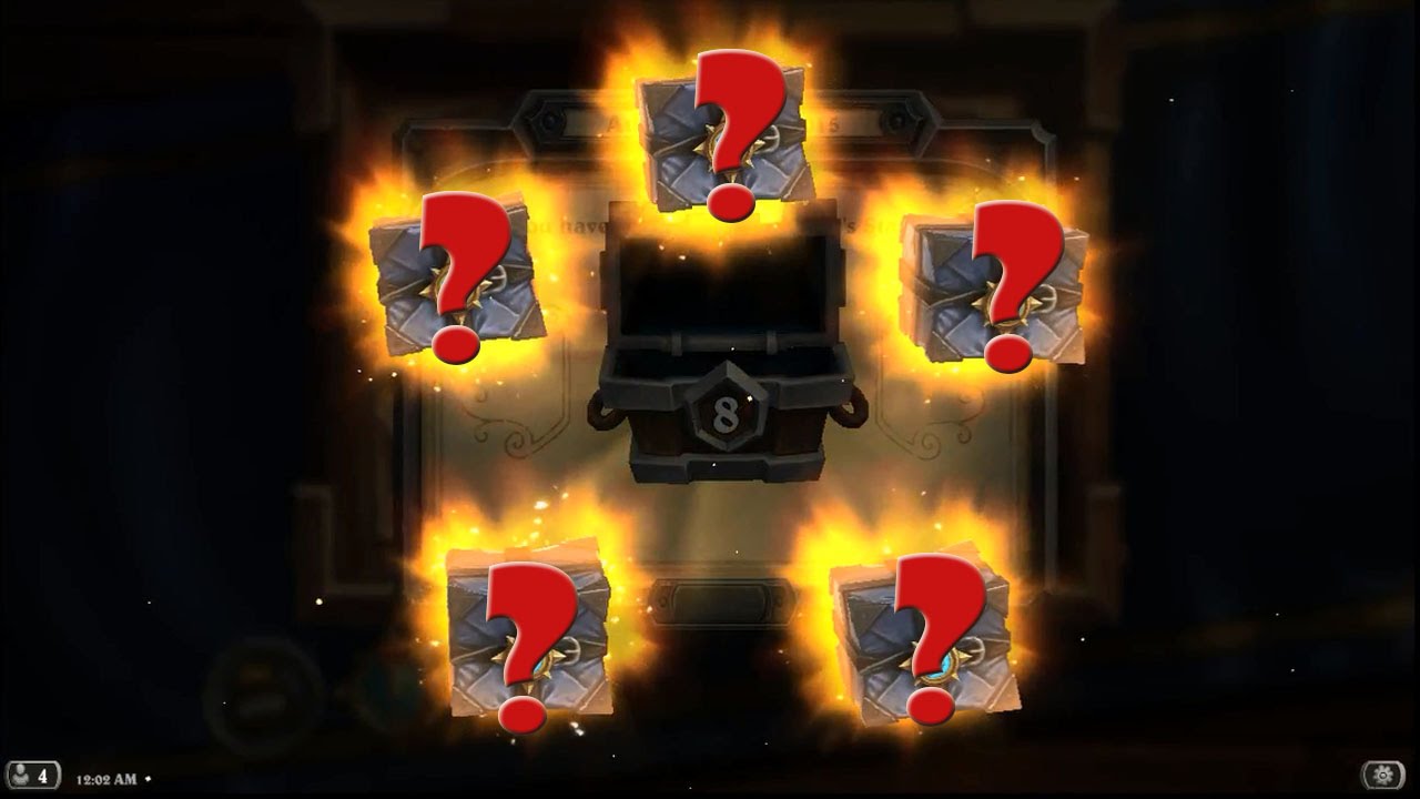 Season Chest Rewards Hearthstone!!! YouTube