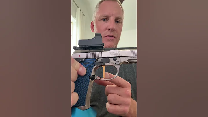 Extended reach single action trigger for the Beretta 92X Performance line.