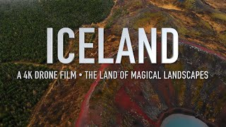 ICELAND 2018 - A birds eye view of 8 incredible locations  --4K--