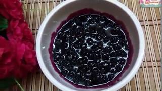 طريقه عمل اطيب مربى توت بري ازرق blueberry  jam recipe