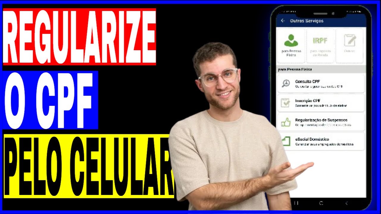 Como regularizar o CPF pelo Celular Android