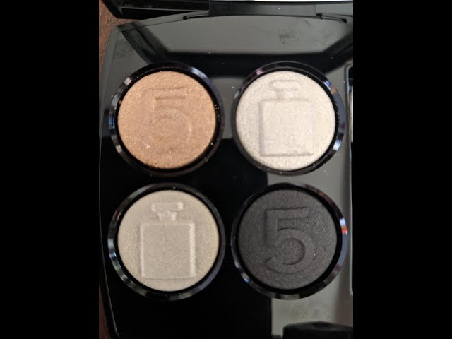 Chanel LES 4 OMBRES N°5 Limited Edition Eye Shadow Palette Review