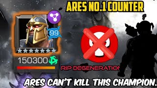 Effortless Solo No. 1 Ares Counter Found Ares Cant Kill This Champion