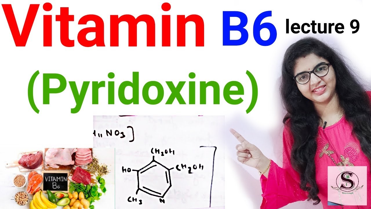 Vitamin B6 ( Pyridoxine) biochemistry in hindi, vitamin B6 functions