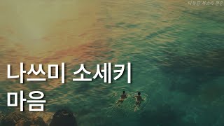 나쓰미 소세키ㅣ마음ㅣ소설ㅣ책 읽어주는 남자ㅣ잠잘 때 듣는ㅣ오디오북 ASMRㅣ