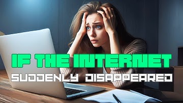What if the internet suddenly disappeared?