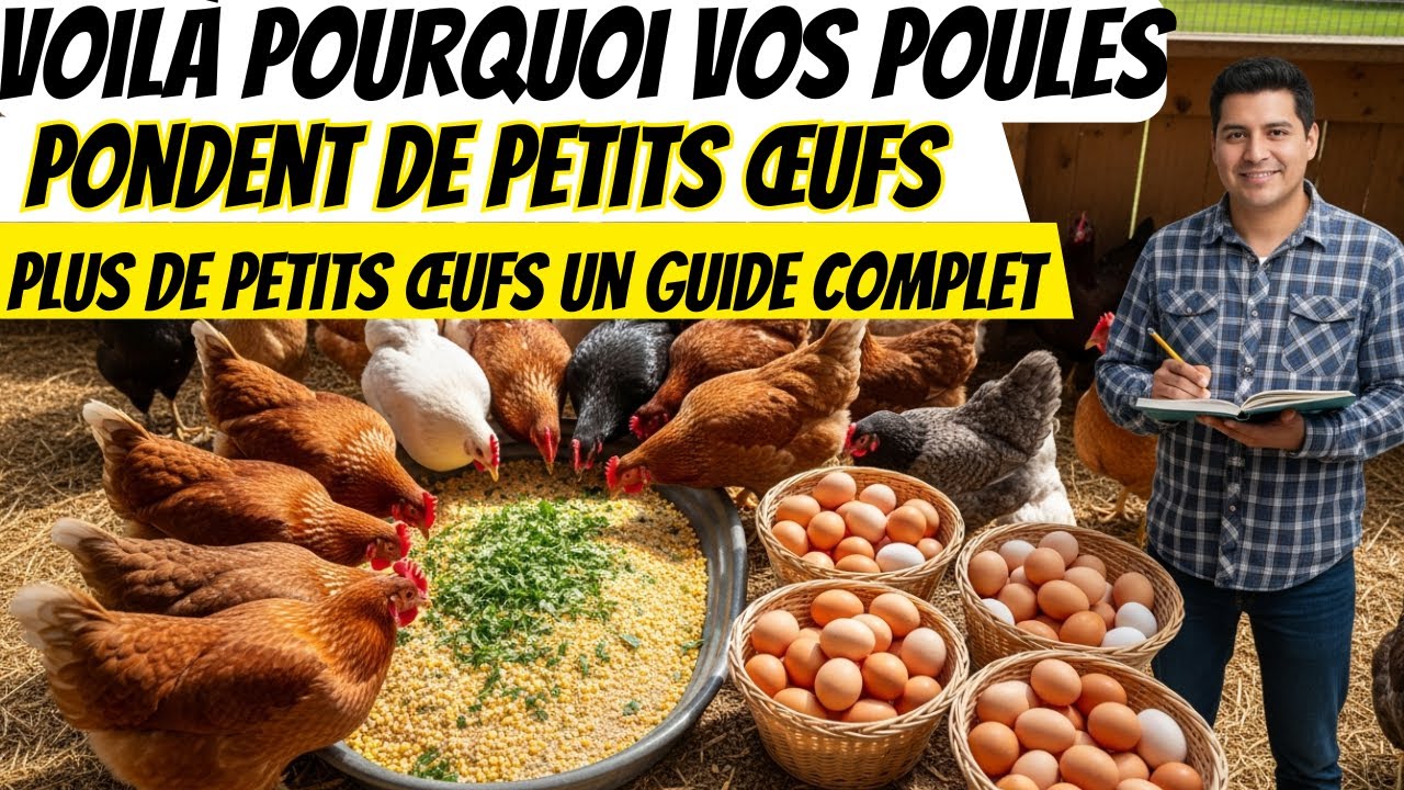 Il est interdit de donner ces aliments à vos poules pondeuses ; ils les incitent à pondre de petits