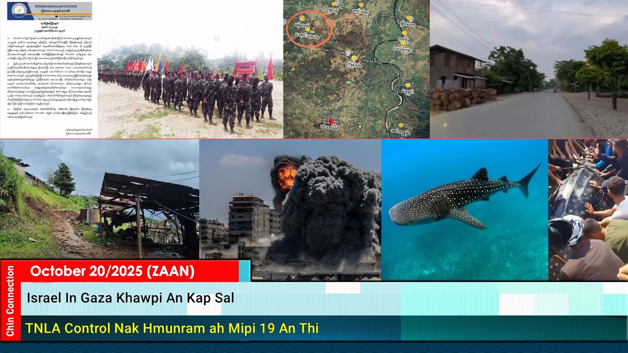 October 20 Zan: CC Sungtel CDF-Mara In MDF An Ngiar, Kalay Peng Hmantaw Khua Cu Ralhrang In An Uk