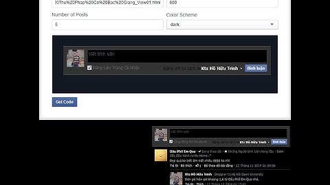 Hướng Dẫn Chèn Comment Facebook Vào Website