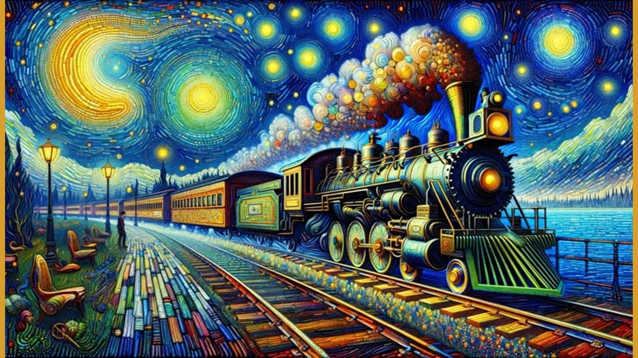 Midas Express: A Journey of Wealth and Wisdom - Khrusos Capital Art Collection