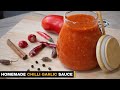 Homemade Chilli Garlic Sauce Ramzan Special recipe | Easy Spicy Sauce Recipe for Aftaari
