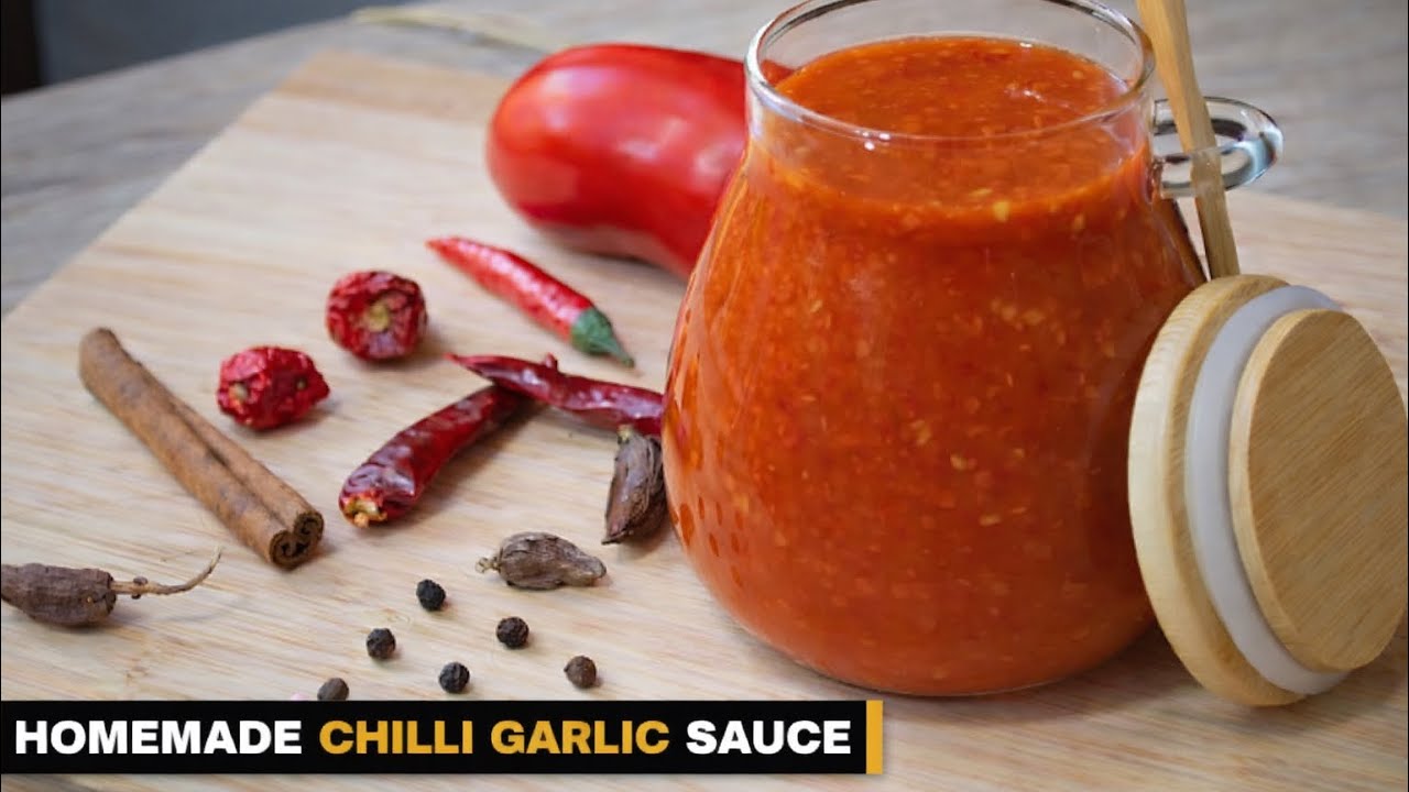 Homemade Chilli Garlic Sauce Ramzan Special recipe | Easy Spicy Sauce Recipe for Aftaari